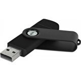 Baskı Adresi Isme Özel Siyah 16 GB USB Bellek