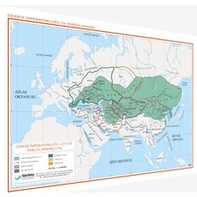 Gürbüz Yayınları Cengiz İmparatorluğu ve Parçalanması 70 x 100 cm