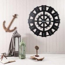 Bystag Metal Duvar Saati Stone