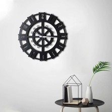 Bystag Metal Duvar Saati Stone