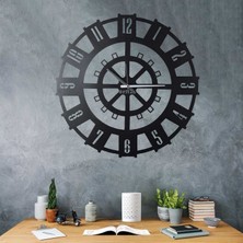 Bystag Metal Duvar Saati Stone Xl