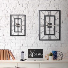 Bystag Metal Duvar Saati November