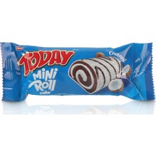 Elvan Today Mini Roll Cake Hindistan Cevizi Kaplamalı 40GR. 24 'lü (1 Kutu)