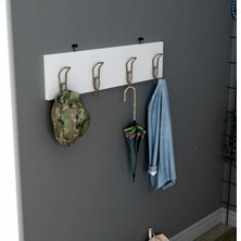 Decorair 8 Li Askılık Beyaz