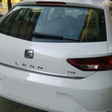 KromGaraj Seat Leon Formlu Krom Bagaj Alt Çıtası P.çelik 2012 Üzeri