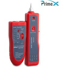 PrimeX Plus PX-8020 Lüks Çantalı Metal Uç Kablo Bulucu ve Tester