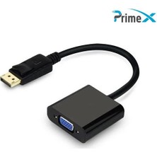 PrimeX Plus PX-1320 Display Port To Analog VGA Aktif Dönüştürücü