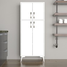 Tanmob Büyük Boy Çok Amaçlı Dolap Beyaz - MDL0101