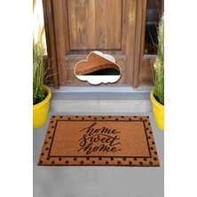 Chilai Home COCO FRAME POİNT Doğal Koko Paspas,Kıl Kapı Önü Paspası