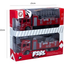 Pasifik Toys 2'si Bir Arada Sürtmeli Oyuncak Itfaiye Araba