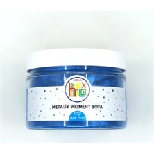 Hobiflex Epoksi Reçine Metalik Sedefli Pigment Toz Boya 50 gr Açık Mavi