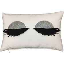 Nisahometeks Nisa Tekstil Kirpikli Yastık Kılıfı