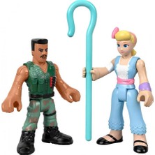 Imaginext Toy Story 4  Figür Seti 8 cm. - Combat Carl - Bo Peep