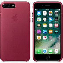 Daytona Apple iPhone 7/8 Plus Deri Kılıf-Fuşya
