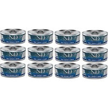 N&d Ocean Tahılsız 12 Adet Ton Sardalya Karides Yetişkin Yaş Mama 80 gr