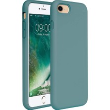 Casetify Apple iPhone 7 Kılıf Liquid Lansman Silikon Haki