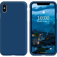 Casetify Apple iPhone Xr Kılıf Liquid Lansman Silikon Lacivert