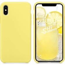 Casetify Apple iPhone Xr Kılıf Liquid Lansman Silikon Sarı