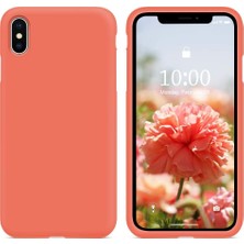 Casetify Apple iPhone Xr Kılıf Liquid Lansman Silikon Turuncu