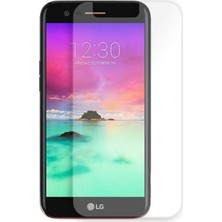 KZY Lg K10 Temperli Ekran Koruyucu Kırılmaz Cam Ekonomik 5 Adet Şeffaf
