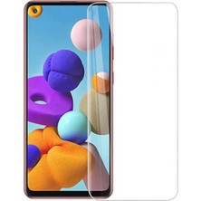 KZY Samsung Galaxy A21S Temperli Ekran Koruyucu Kırılmaz Cam Ekonomik 5 Adet Şeffaf