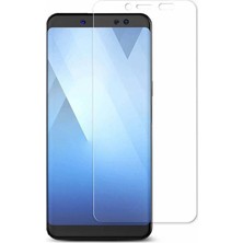 KZY Samsung Galaxy A5 2018 Temperli Ekran Koruyucu Kırılmaz Cam Ekonomik 5 Adet Şeffaf
