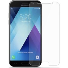 KZY Samsung Galaxy A7 2017 Temperli Ekran Koruyucu Kırılmaz Cam Ekonomik 5 Adet Şeffaf