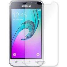 KZY Samsung Galaxy J3 2016 Temperli Ekran Koruyucu Kırılmaz Cam Ekonomik 3 Adet Şeffaf