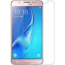 KZY Samsung Galaxy J5 Temperli Ekran Koruyucu Kırılmaz Cam Ekonomik 5 Adet Şeffaf