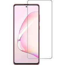 KZY Samsung Galaxy Note 10 Lite Temperli Ekran Koruyucu Kırılmaz Cam Ekonomik 5 Adet Şeffaf