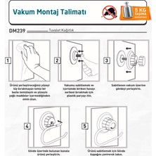 Teknotel Delme Vida Matkap Yok! Vakumlu Tuvalet Kağıtlık Beyaz DM239