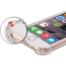 Coverest Apple iPhone 7 - 8 - Se 2020 Ince Şeffaf Airbag Anti Şok Silikon Kılıf Şeffaf