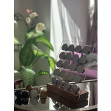 Mak Coffee Nespresso Kapsül Kahve Standı Ayaklı Kayın Ağacı Tabanı Nespresso Kapsülü Uyumlu 20'li