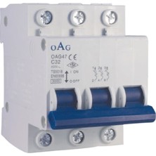 Oag 3 x 16A Ka Otomat Oag