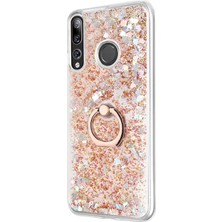 Microsonic Huawei Y9 Prime 2019 Kılıf Glitter Liquid Holder Gold