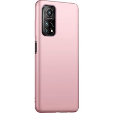 Microsonic Matte Silicone Xiaomi Mi 10T Pro Kılıf Rose Gold