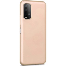 Microsonic Matte Silicone Xiaomi Redmi 9t Kılıf Gold