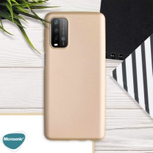 Microsonic Matte Silicone Xiaomi Redmi 9t Kılıf Lacivert