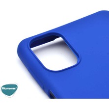 Microsonic Matte Silicone Xiaomi Redmi 9t Kılıf Lacivert