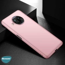 Microsonic Matte Silicone Xiaomi Redmi Note 9 Pro 5g Kılıf Kırmızı