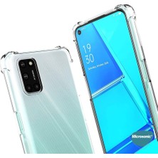 Microsonic Oppo A52 Kılıf Shock Absorbing Şeffaf