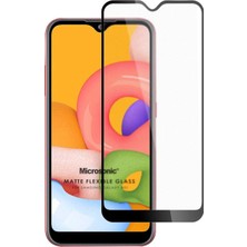 Microsonic Samsung Galaxy A01 Matte Flexible Ekran Koruyucu Siyah