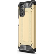 Microsonic Galaxy A32 5G Kılıf Rugged Armor Gold