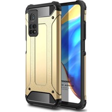 Microsonic Xiaomi Mi 10T Pro Kılıf Rugged Ar Gold