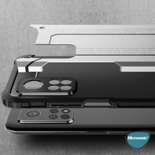 Microsonic Xiaomi Mi 10T Pro Kılıf Rugged Ar Kırmızı