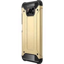 Microsonic Xiaomi Poco X3 Nfc Kılıf Rugged Ar Gold