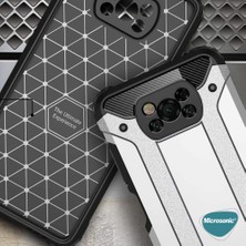 Microsonic Xiaomi Poco X3 Nfc Kılıf Rugged Ar Kırmızı