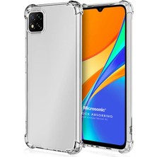 Microsonic Xiaomi Redmi 9c Kılıf Shock Absorbing Şeffaf