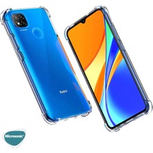 Microsonic Xiaomi Redmi 9c Kılıf Shock Absorbing Şeffaf