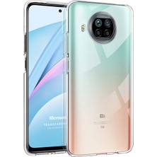 Microsonic Xiaomi Redmi Note 9 Pro 5g Kılıf Transparent Soft Beyaz